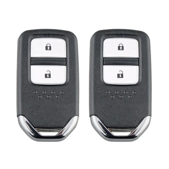 2X Автомобильный Умный Дистанционный Ключ 2 Кнопки 433 МГц ID47 Чип Для Honda Fit/City/Jazz XRV/Venzel HRV 72147-T5A-G01