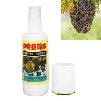 2шт 200 мл Спрей-аттрактант Bee Easy Swarm Lure Портативный для ферм, плотницких ульев, оборудования для пчеловодства 0
