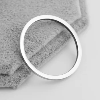 50шт diy 1,18 дюйма 30 мм кольцевой круглый круг Бирки Подвески Ожерелье браслет высокополированные Подвески из нержавеющей стали