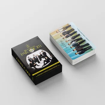 55 шт./компл. Kpop ATEEZ Новый Фотоальбом Paradigm Lomo Cards, высококачественные фотокарточки с HD-печатью для коллекции фанатов, подарок 2
