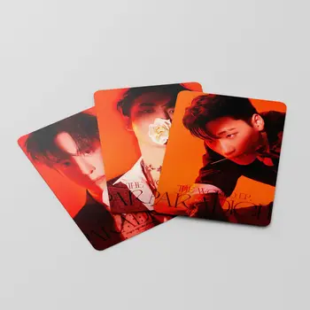 55 шт./компл. Kpop ATEEZ Новый Фотоальбом Paradigm Lomo Cards, высококачественные фотокарточки с HD-печатью для коллекции фанатов, подарок 4