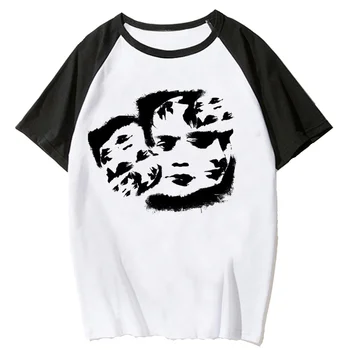 Y2k топ с принтом глаз, женская дизайнерская японская забавная футболка, забавная одежда в стиле аниме харадзюку для девочек 3