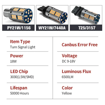 Аксессуары для указателей поворота 2 шт. светодиодная лампа для Toyota Prius V C 2012 2013 2014 2015 2016 2017 2018 2019 1