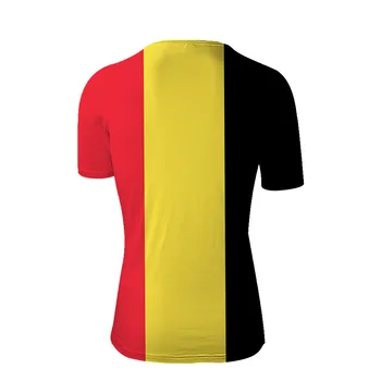 Бельгийская Молодежь Студент Сделай Сам Бесплатное Пользовательское Имя Номер Фото Bel Belgique Belgien Футболка С Флагом Французской Бельгийской Нации Повседневная Одежда 1