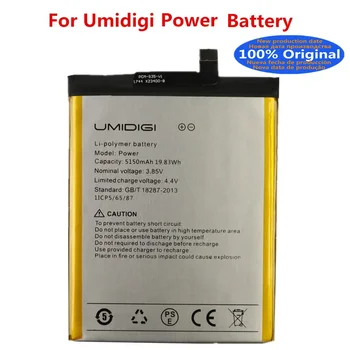 Высококачественный 100% оригинальный аккумулятор 5150 мАч для мобильного телефона Umidigi Power Аккумуляторные батареи в наличии