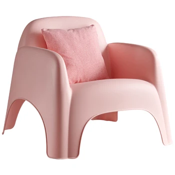 Дизайнерский обеденный стул для кафе, кресло для спальни, Уличный Пластиковый Обеденный стул, туалетный столик для отдыха, Мебель для балкона, YY50DC