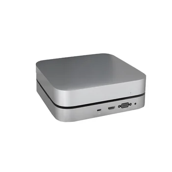 Для компьютера Apple, док-станция Mac Mini Dock, встроенный ящик для жесткого диска, удобная портативная док-станция 13 в 1.