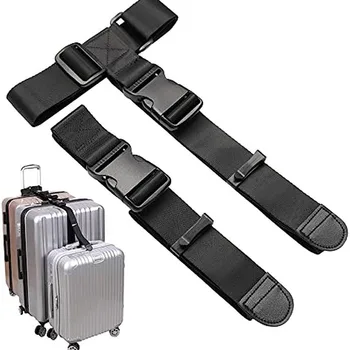 Дорожный багажный ремень Ремни для чемодана Эластичный телескопический ремень для дорожной сумки для чемодана Фиксированный ремень Дорожный ремень с пряжкой Багажные ремни