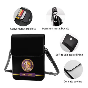 Израильский Хапоэль Холон, Британская Колумбия, Кошелек для мобильного телефона, сумочка через плечо, сумка через плечо с регулируемым ремнем 5