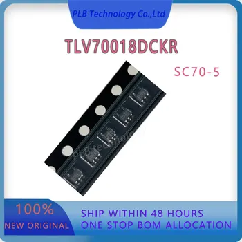 Интегральная схема TLV70018 TLV70018DCK Оригинальные Регуляторы напряжения 200mA с высоким PSRR и низким IQ LDO Новая Электроника IC SC70-5