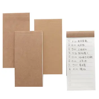 Канцелярские принадлежности планировщик списка дел на разрыв Крафт-бумага блокнот для заметок Notebook