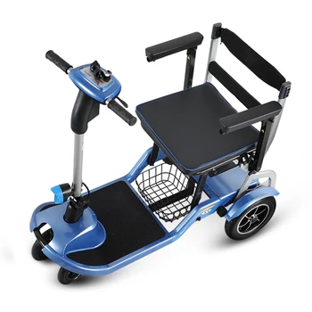 Легкие складные Электрические скутеры Power Mobility для пожилых людей с 4 колесами