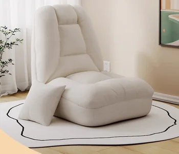 Ленивый диван, на котором можно сесть и прилечь. Удобная мебель
