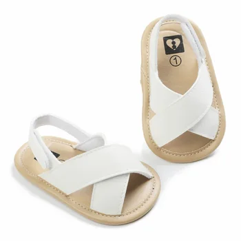 Летние сандалии для младенцев на мягкой подошве 2023 года, обувь для кроватки, первые ходунки для новорожденных, Обувь для малышей, Новые поступления 3