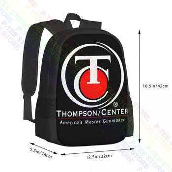Логотип Thompson Center Gunmaker Guns Firearms 01Backpack Большой емкости для занятий спортом и верховой езды 5