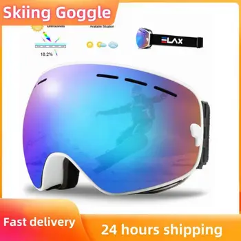 Маска для сноуборда, Лыжные очки для снегохода, очки для горных лыж, очки для зимних видов спорта, двухслойные велосипедные очки Gafas