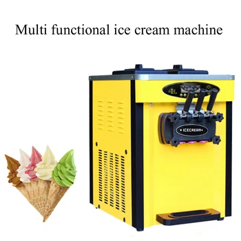 Машина для мороженого PBOBP Бытовая автоматическая Мини-машина для фруктового мороженого Электрическая машина для приготовления молочных коктейлей своими руками
