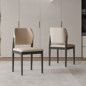 Минималистский Дизайн Обеденных стульев, Современные обеденные стулья Nordic Hotel Relax, Деревянный стол, Геймерская мебель Cadeira Sandalye House 1