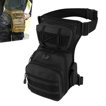 Мужские сумки на бедрах, поясная сумка для мотоциклиста, военная мужская нейлоновая сумка-мессенджер через плечо, поясная сумка на бедрах, сумка на ремне 0