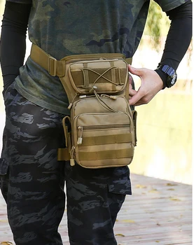 Мужские сумки на бедрах, поясная сумка для мотоциклиста, военная мужская нейлоновая сумка-мессенджер через плечо, поясная сумка на бедрах, сумка на ремне 1
