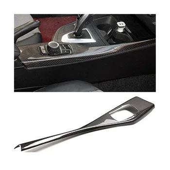 Настоящее углеродное волокно LHD для BMW 1 2 серии F20 F21 F22 Аксессуары Наклейка Автомобильная Мультимедийная ручка Панель Крышка Внутренняя отделка 5