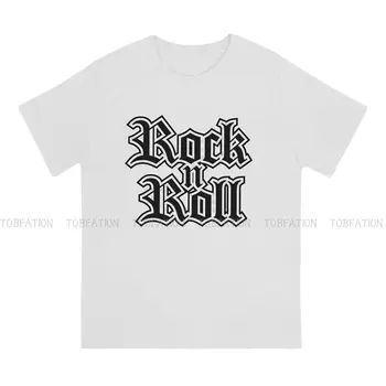 Новинка, футболка для мужчин, музыкальные топы в стиле рок-н-ролл, модная футболка из 100% хлопка с принтом, свободный креативный подарок 1