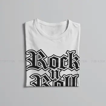 Новинка, футболка для мужчин, музыкальные топы в стиле рок-н-ролл, модная футболка из 100% хлопка с принтом, свободный креативный подарок 4