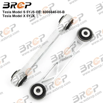 Пара BRCP Рулевой Тяги Рычага Управления Задней Верхней Подвеской Tesla Model S X 5YJS 5YJX 600684000B 102142000B 104396400C 3