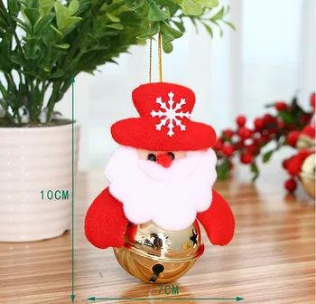 Рождественская декоративная подвеска в виде рождественской елки, кукольный колокольчик, рождественские украшения для дома 2023 Navidad Новый год 2024 5