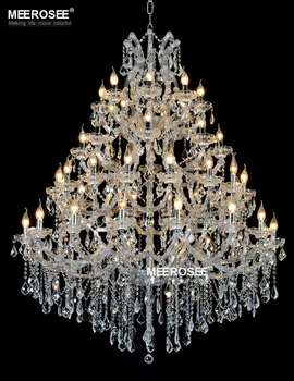 Роскошная большая хрустальная люстра Maria Theresa Crystal Light для ресторана Hotel Project Lustres Luminaria Lamp