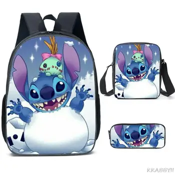 Рюкзак Disney Lilo And Stitch для начальной школы, водонепроницаемые детские школьные сумки для мальчиков и девочек, дорожные ортопедические Mochila Infantil 2