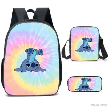 Рюкзак Disney Lilo And Stitch для начальной школы, водонепроницаемые детские школьные сумки для мальчиков и девочек, дорожные ортопедические Mochila Infantil 5