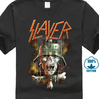 Футболка Slayer Soldier Cross V2 размера S, M, L, Xl, футболка с хэви-металлом, Новая футболка 0