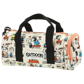 Холщовая сумка для ручек Snoopy, персонализированная креативная мультяшная сумка для ручек большой емкости, косметичка для девочек, сумка для хранения канцелярских принадлежностей для мальчиков 4
