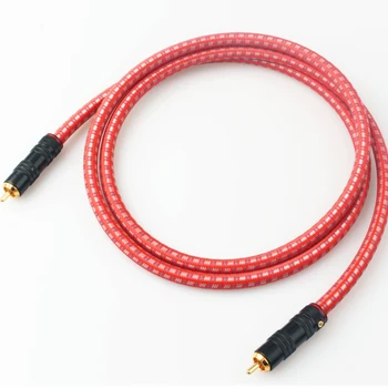 характеристики посеребренного коаксиального кабеля / кабеля сабвуфера fever grade: 1 м / 1,5 м / 2 м / 3 м / 5 м.